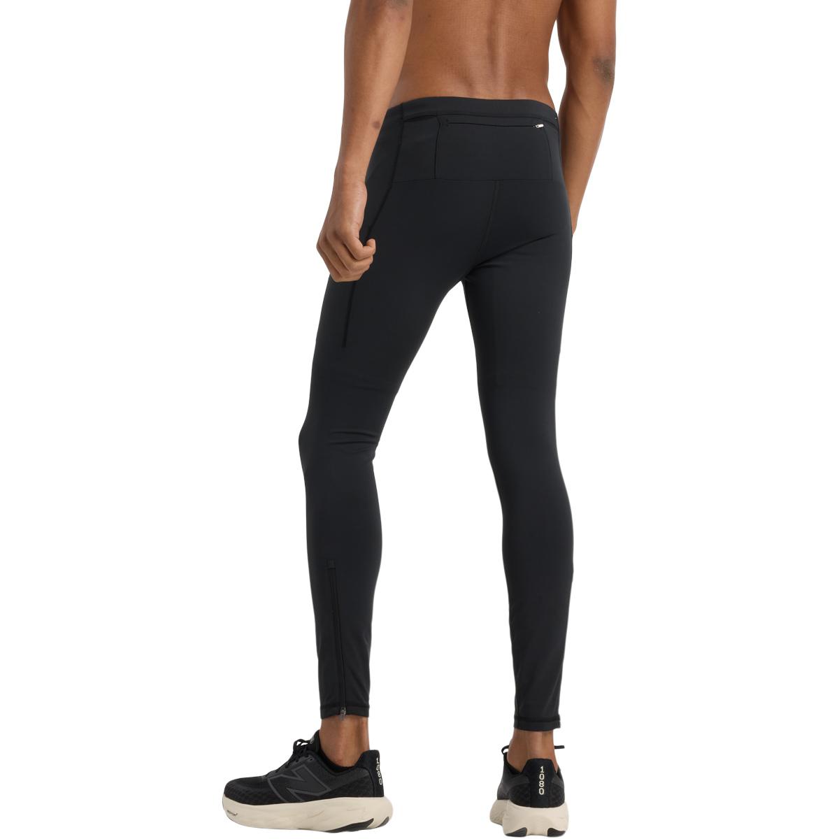 New Balance Sleek Pocket Løpetights Herre Black