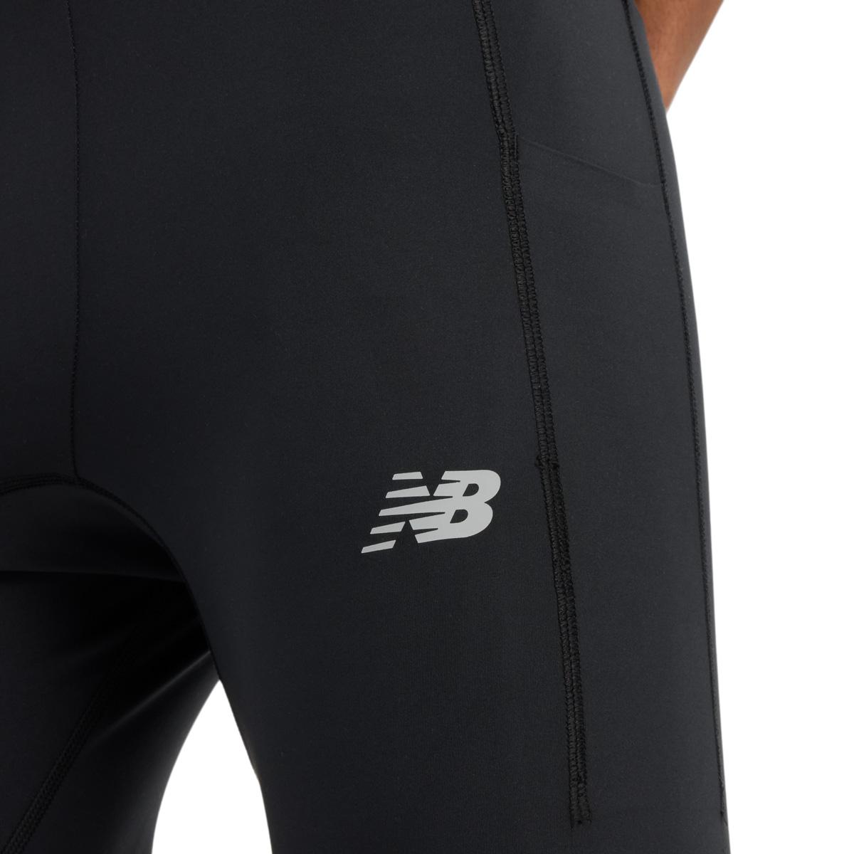New Balance Sleek Pocket Løpetights Herre Black