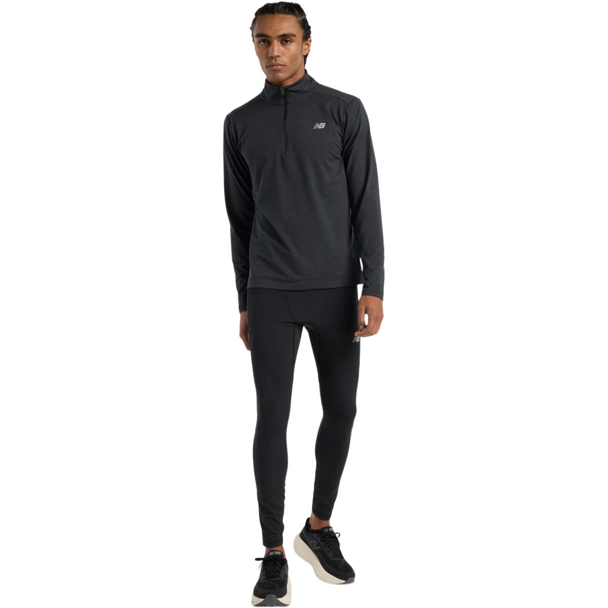 New Balance Sleek Pocket Løpetights Herre Black