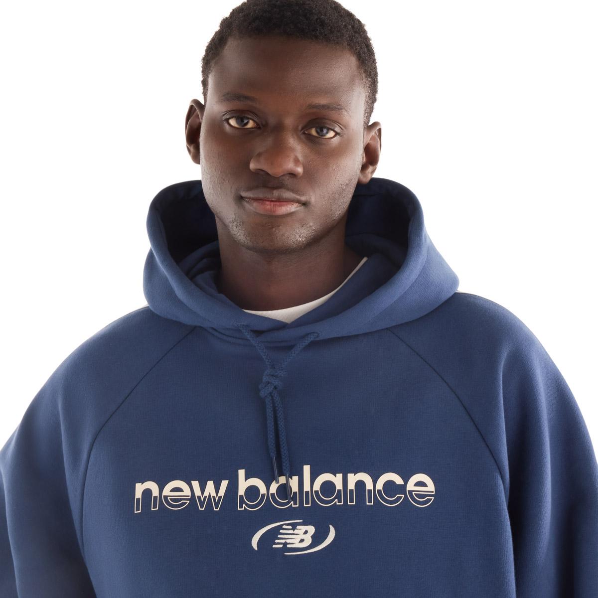 New Balance Trackside Hættetrøje Herre NB NAVY