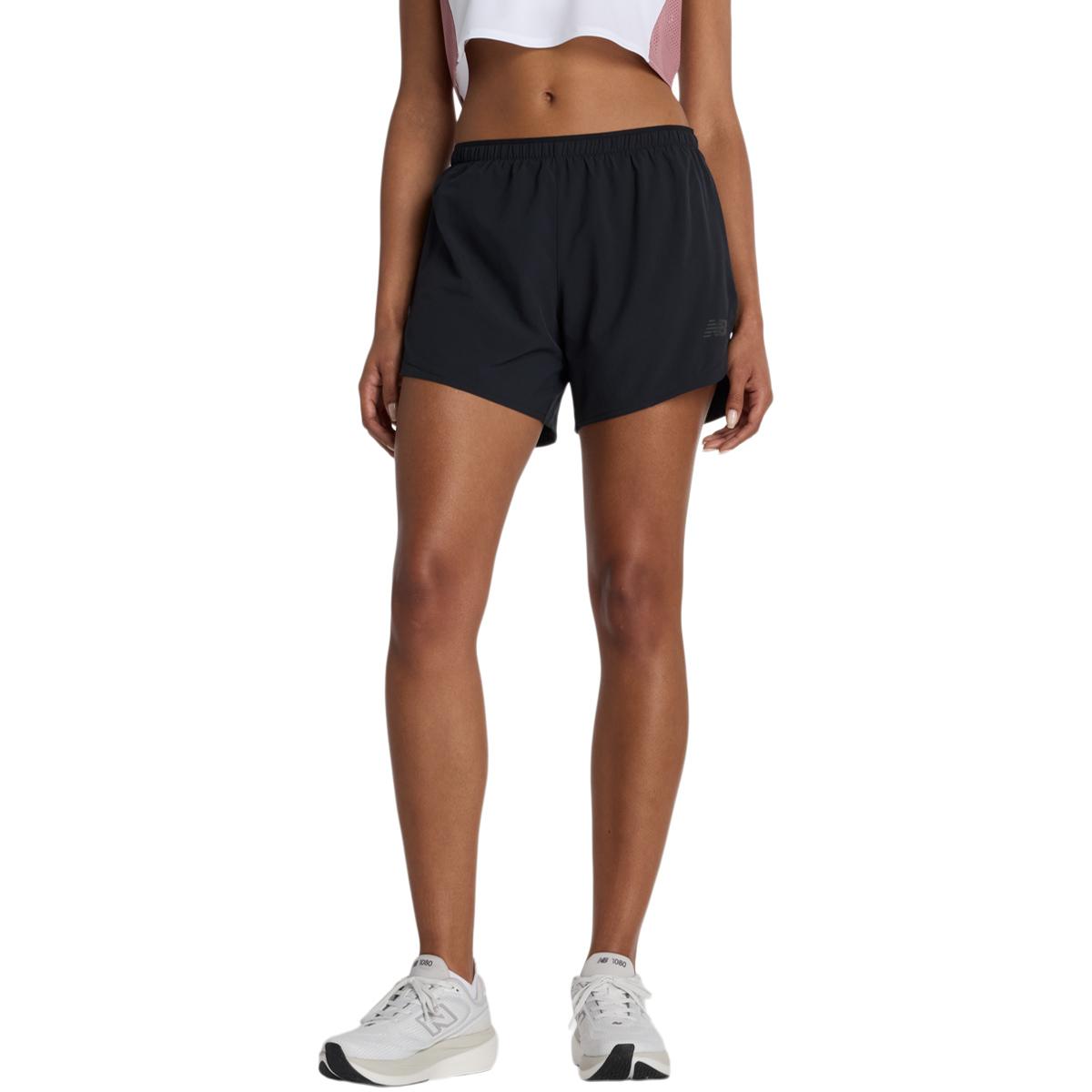 New Balance Athletics Run 5" Løbeshorts Dame Black