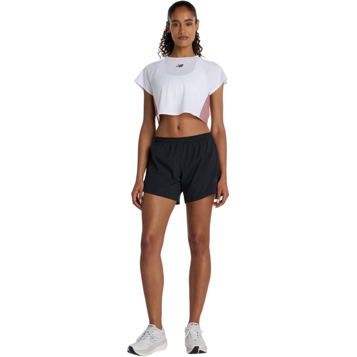New Balance Athletics Run 5" Løbeshorts Dame Black