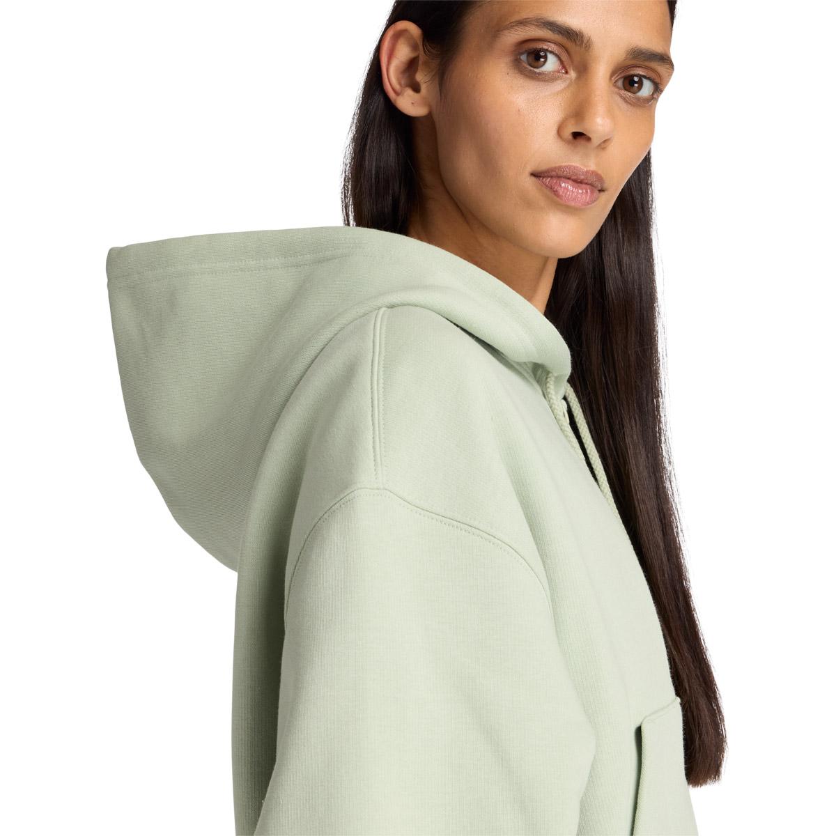 New Balance Linear Heritage Full Zip Hættetrøje Dame Green