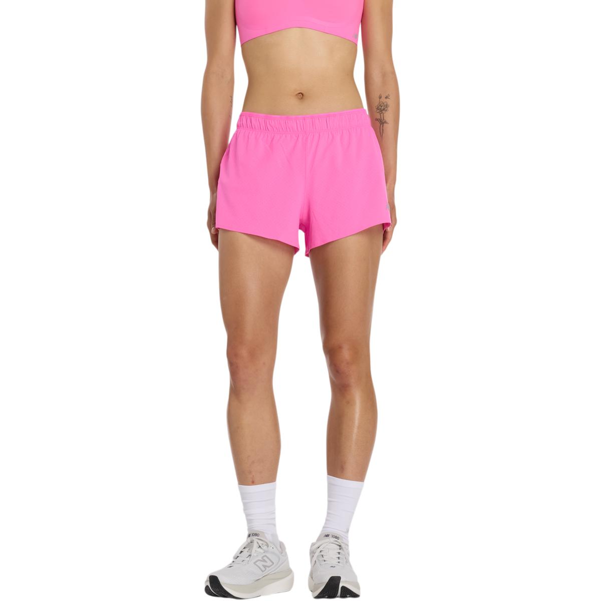 New Balance RC Seamless 3" Løbeshorts Dame Pink