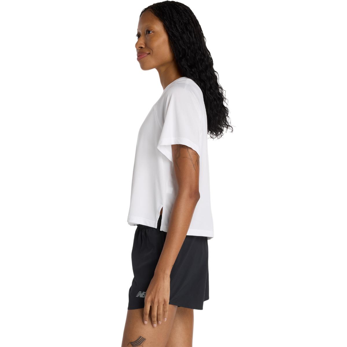 New Balance Infinity Propel Løbe T-shirt Dame White