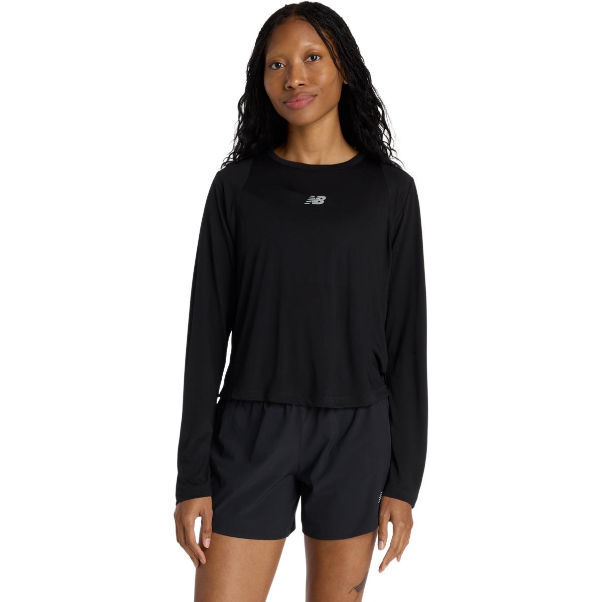 New Balance Infinity Propel Langærmet Løbe T-shirt Dame Black