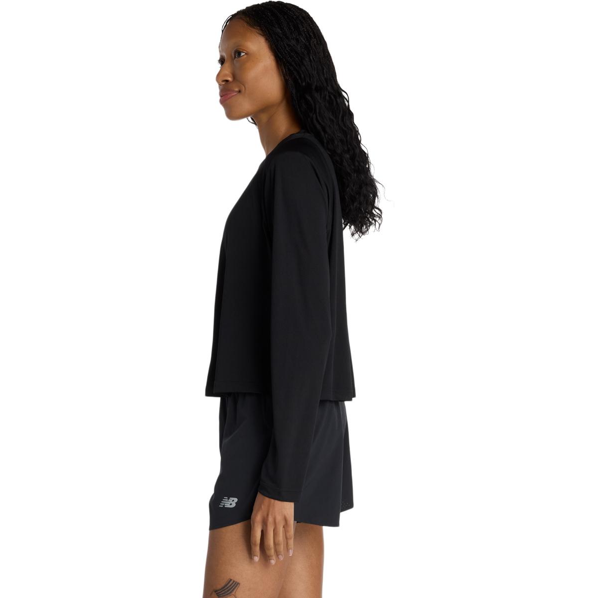 New Balance Infinity Propel Langærmet Løbe T-shirt Dame Black