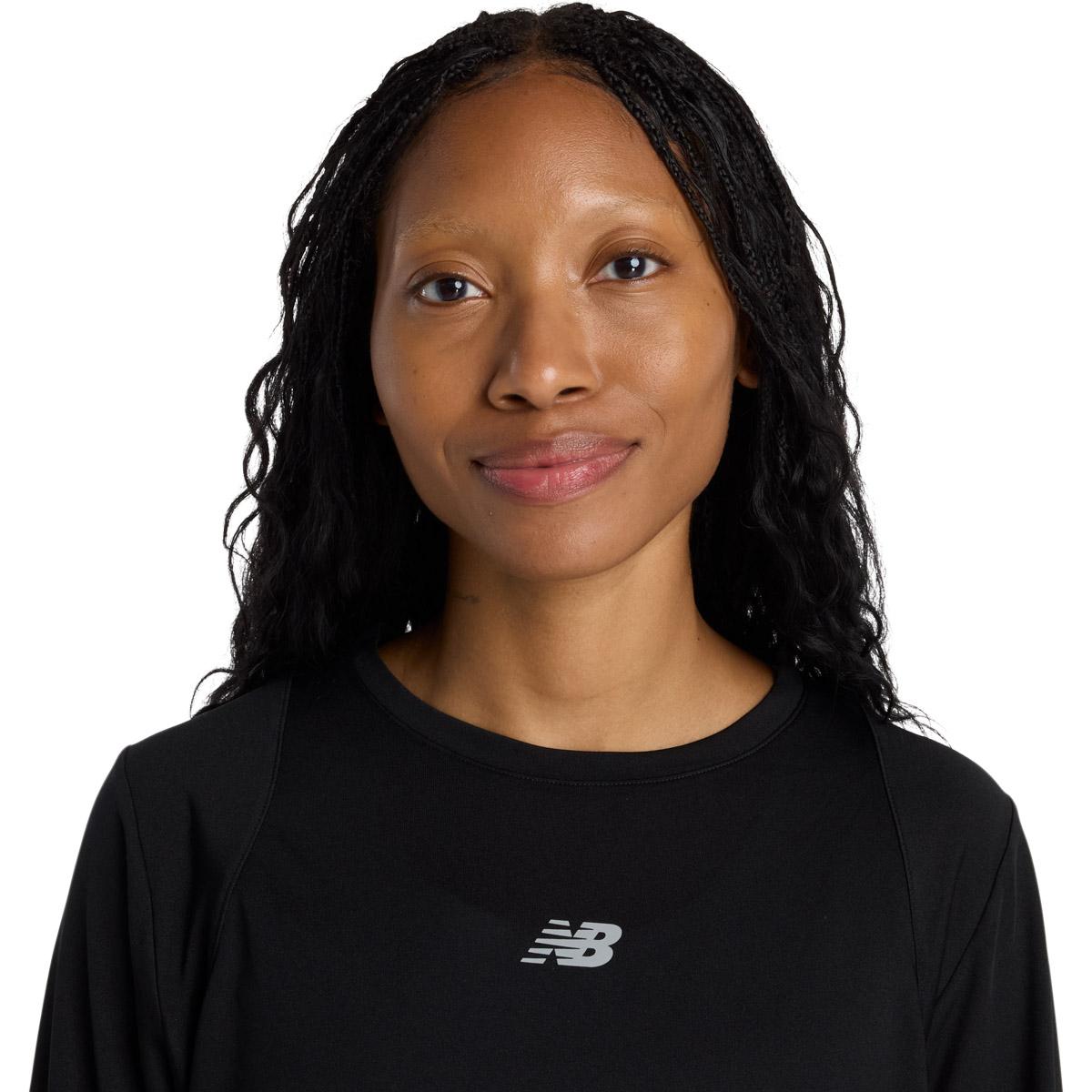 New Balance Infinity Propel Langærmet Løbe T-shirt Dame Black