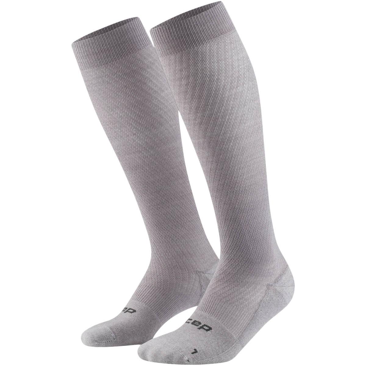 CEP Core Flight 2.0 Kompressjonsstrømper Dame light grey
