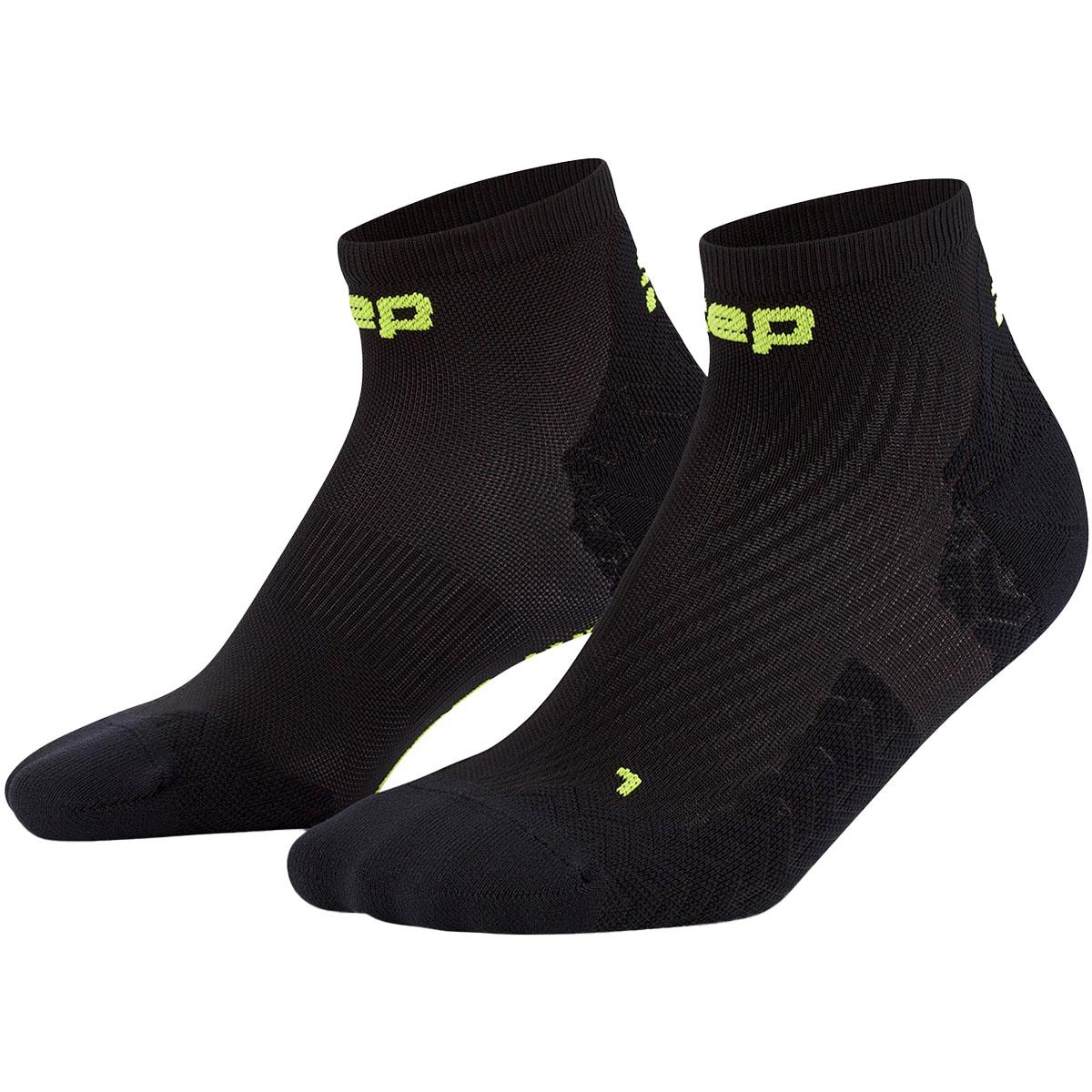 CEP Run Ultralight 4.0 Low Løpesokker Dame Black