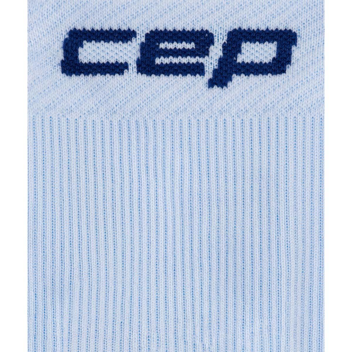 CEP Run Mid Cut 5.0 Løbestrømper Dame blue/ice