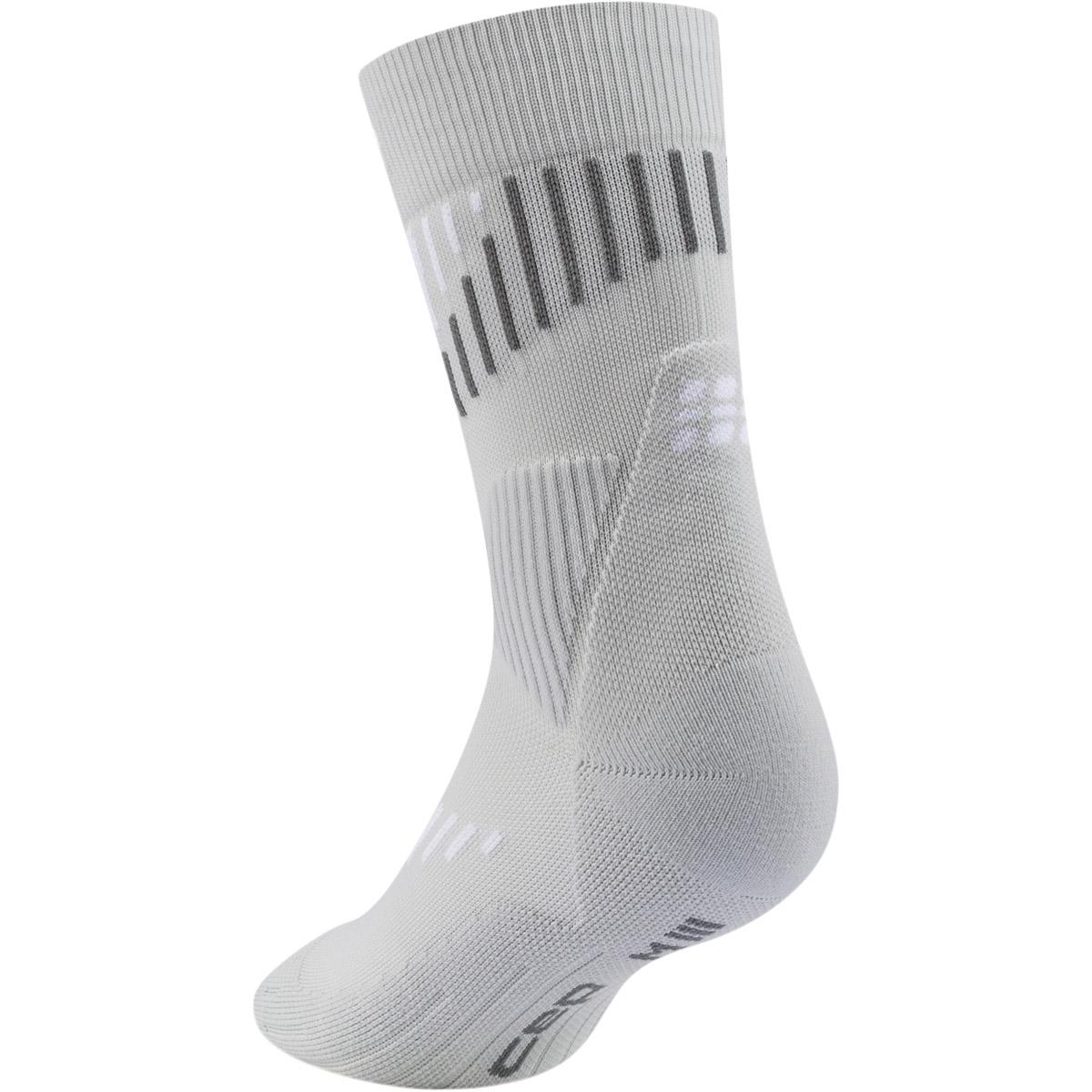 CEP Core Run Merino Løbestrømper Herre Grey/White