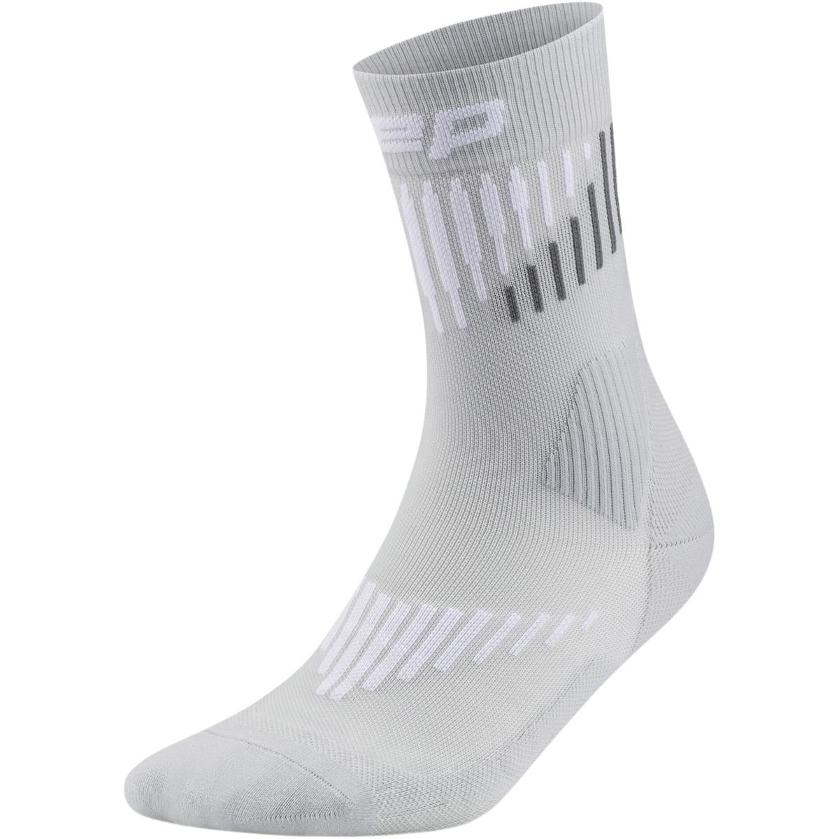 CEP Core Run Merino Løbestrømper Herre Grey/White