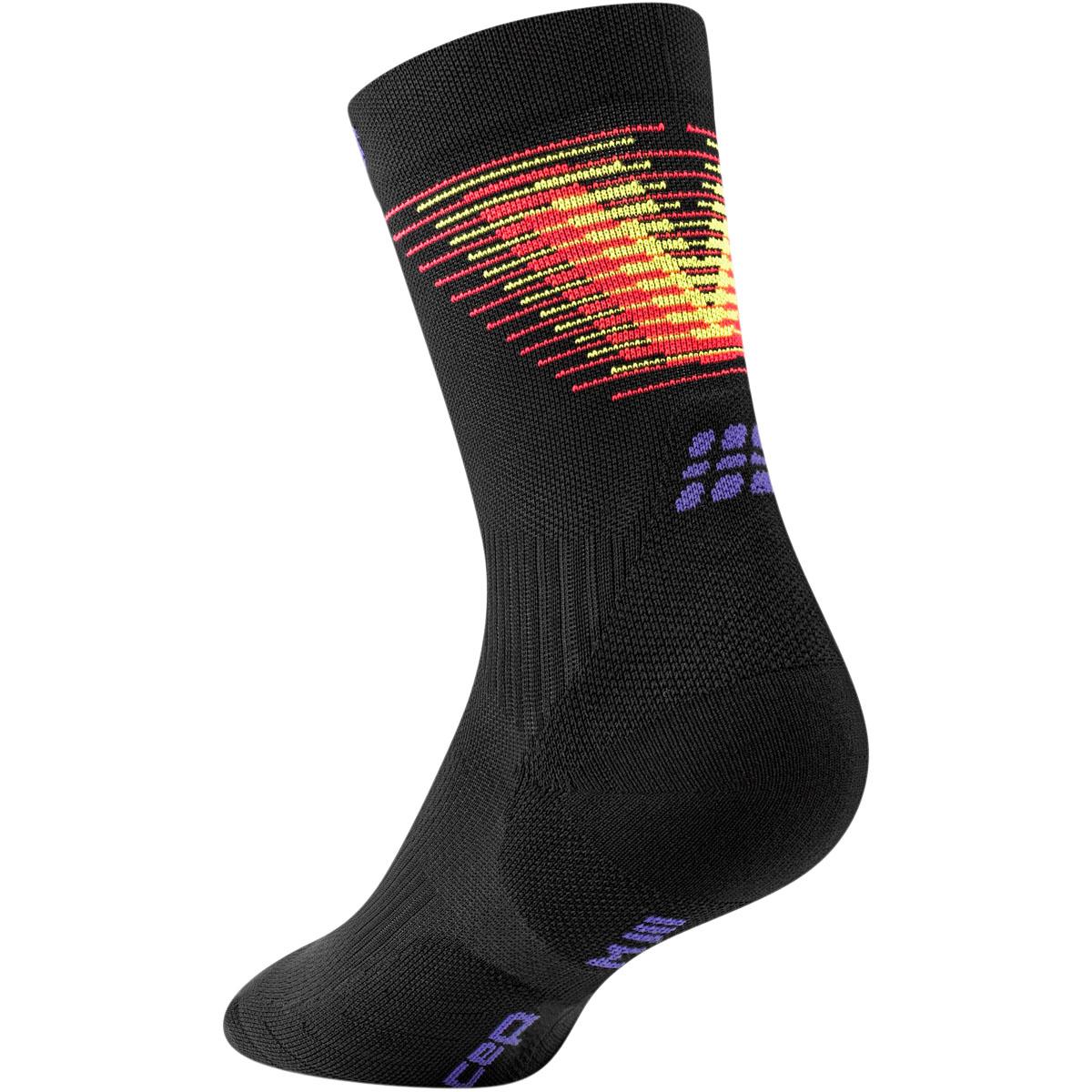 CEP Run Edition Halo Løpesokker Dame black/red