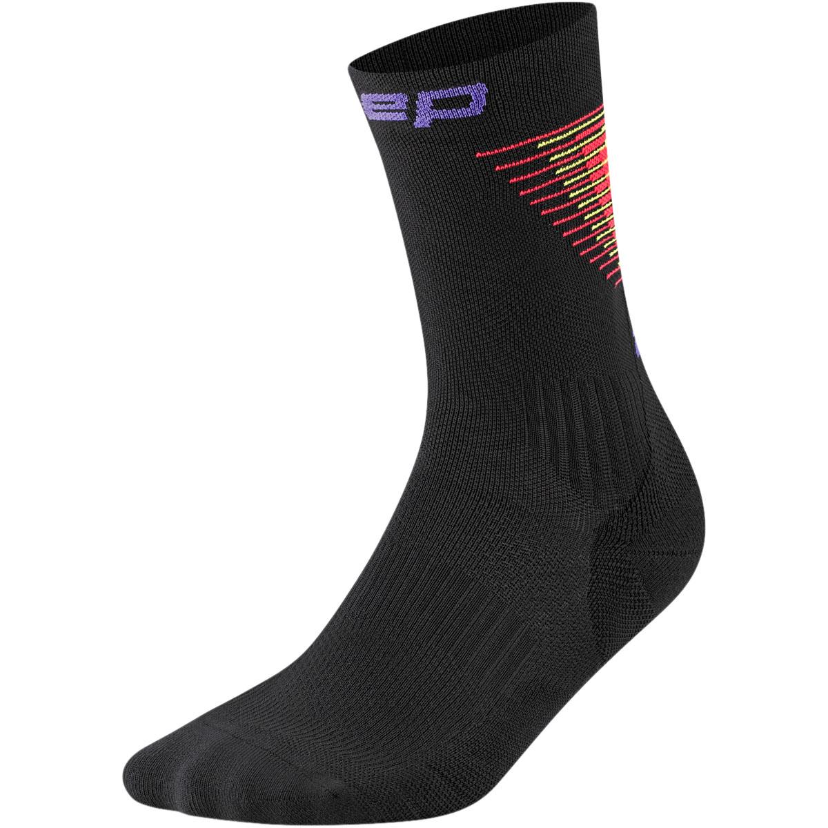 CEP Run Edition Halo Løpesokker Dame black/red