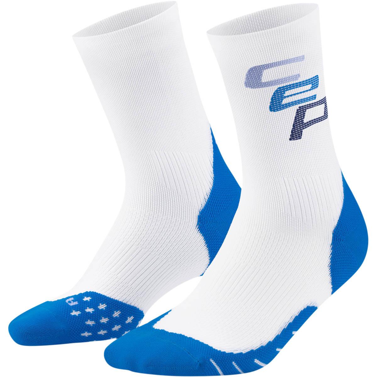 CEP Run Edt. Steps Løpesokker Herre white/blue