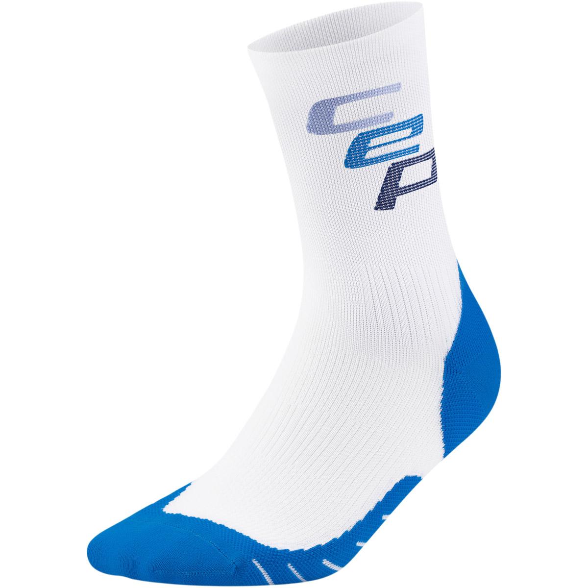 CEP Run Edt. Steps Løpesokker Herre white/blue
