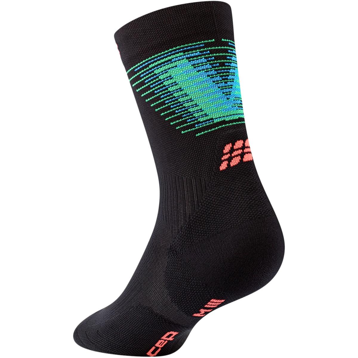 CEP Run Edition Halo Løpesokker Herre black/green
