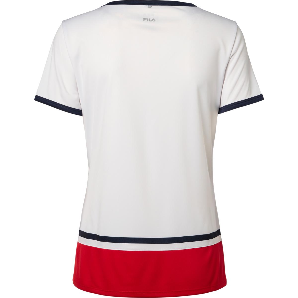 Fila Elisabeth Tennis T-skjorte Dame White