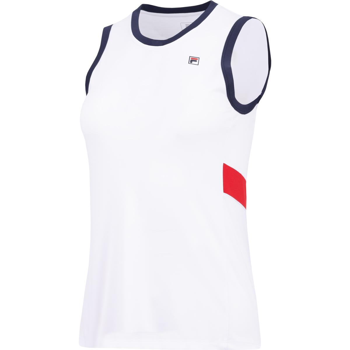 Fila Lissy Tennistopp Dame White