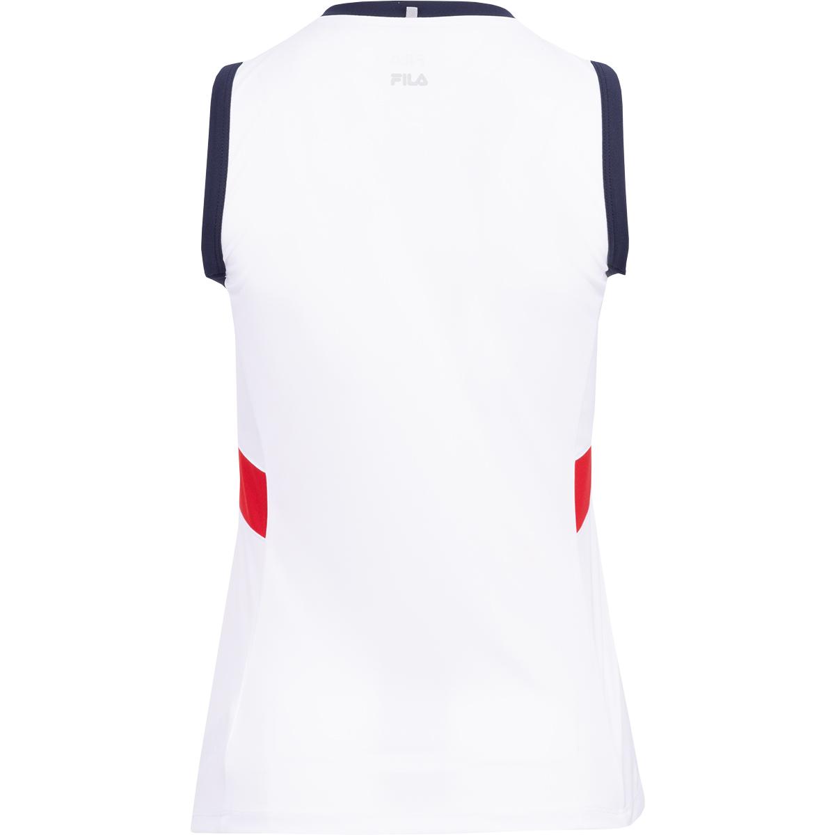 Fila Lissy Tennistopp Dame White