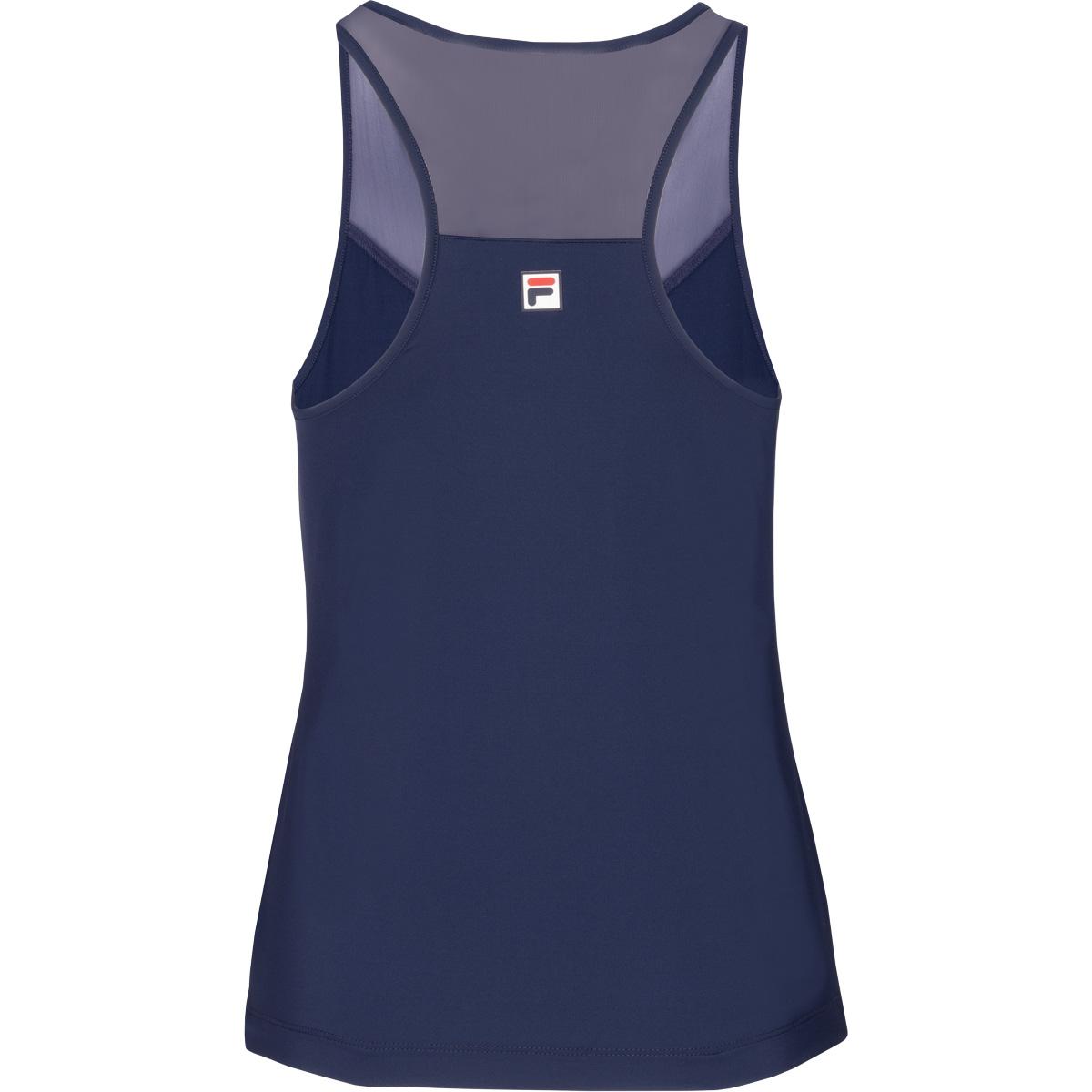 Fila Angelika Tennistopp Dame Navy