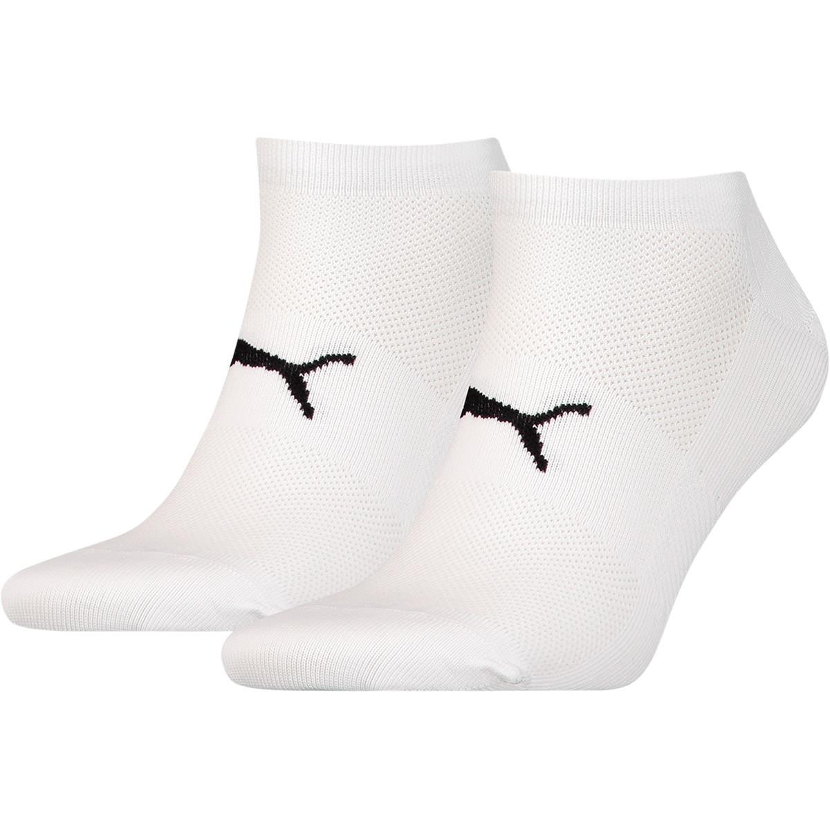PUMA Performance Sneaker 2-Pack Footies WHITE/BLACK