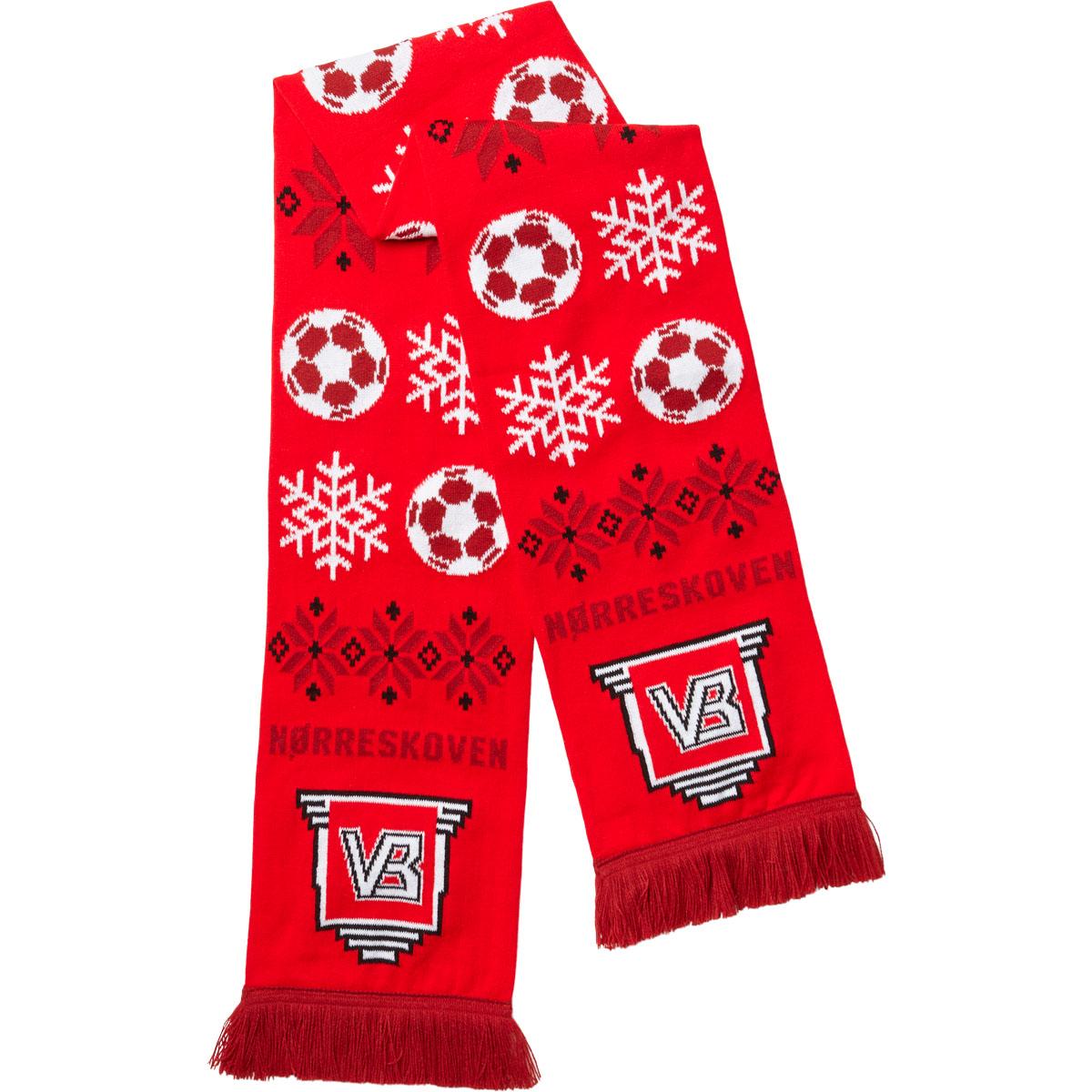 Vejle Boldklub Xmas Skjerf Rød