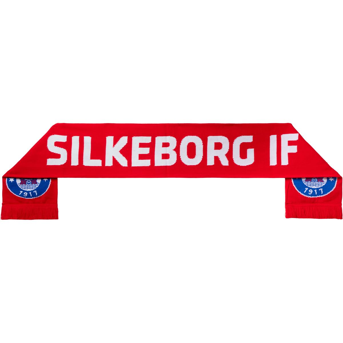 Silkeborg IF Logo Skjerf Rød