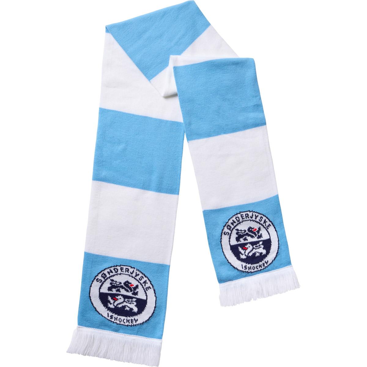 Sønderjyske Ishockey Skjerf Light Blue/White