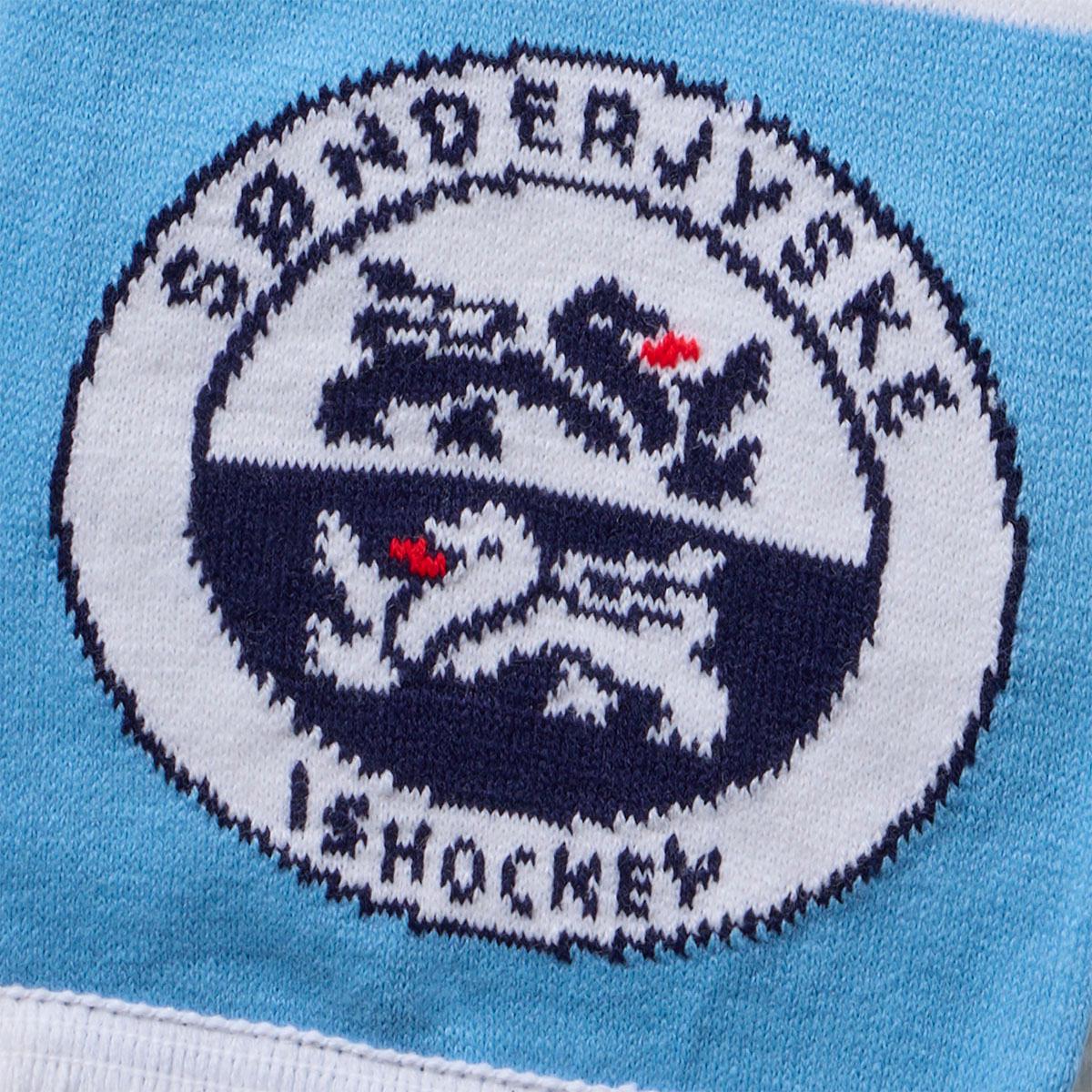 Sønderjyske Ishockey Skjerf Light Blue/White