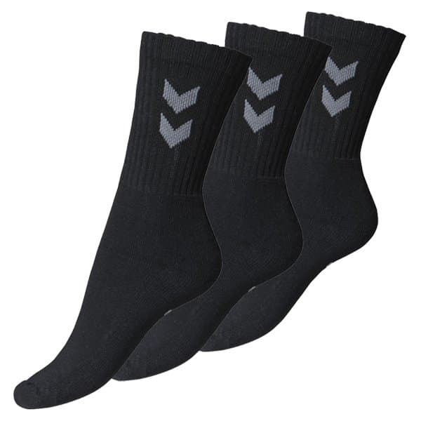 hummel Basic 3-Pack Strømper BLACK