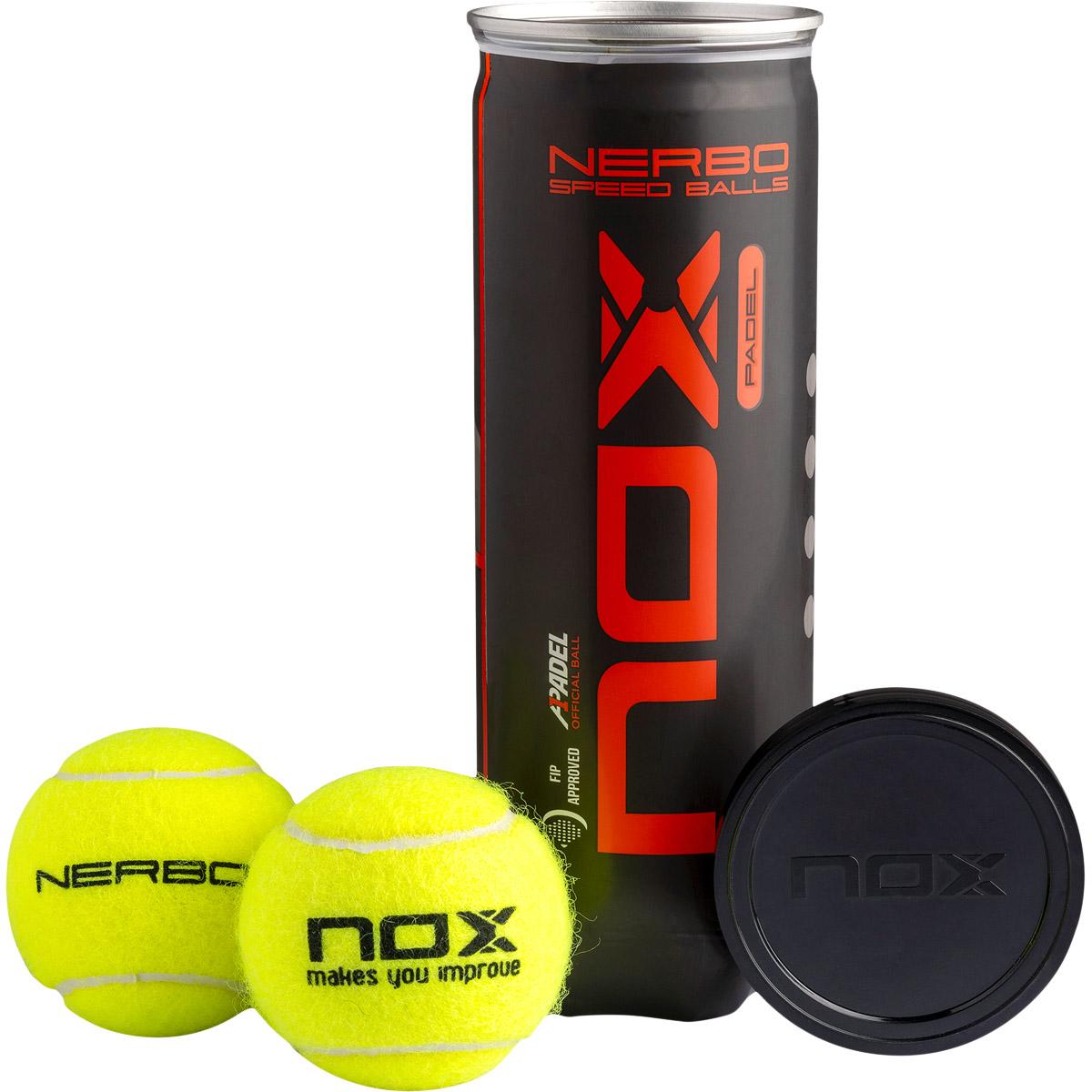 NOX Nerbo 3-Pack Padelballer Ass