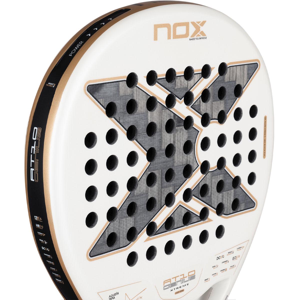 NOX AT10 Genius 12K Alum Xtrem By Agustín Tapia 2026 Padelracket Ass