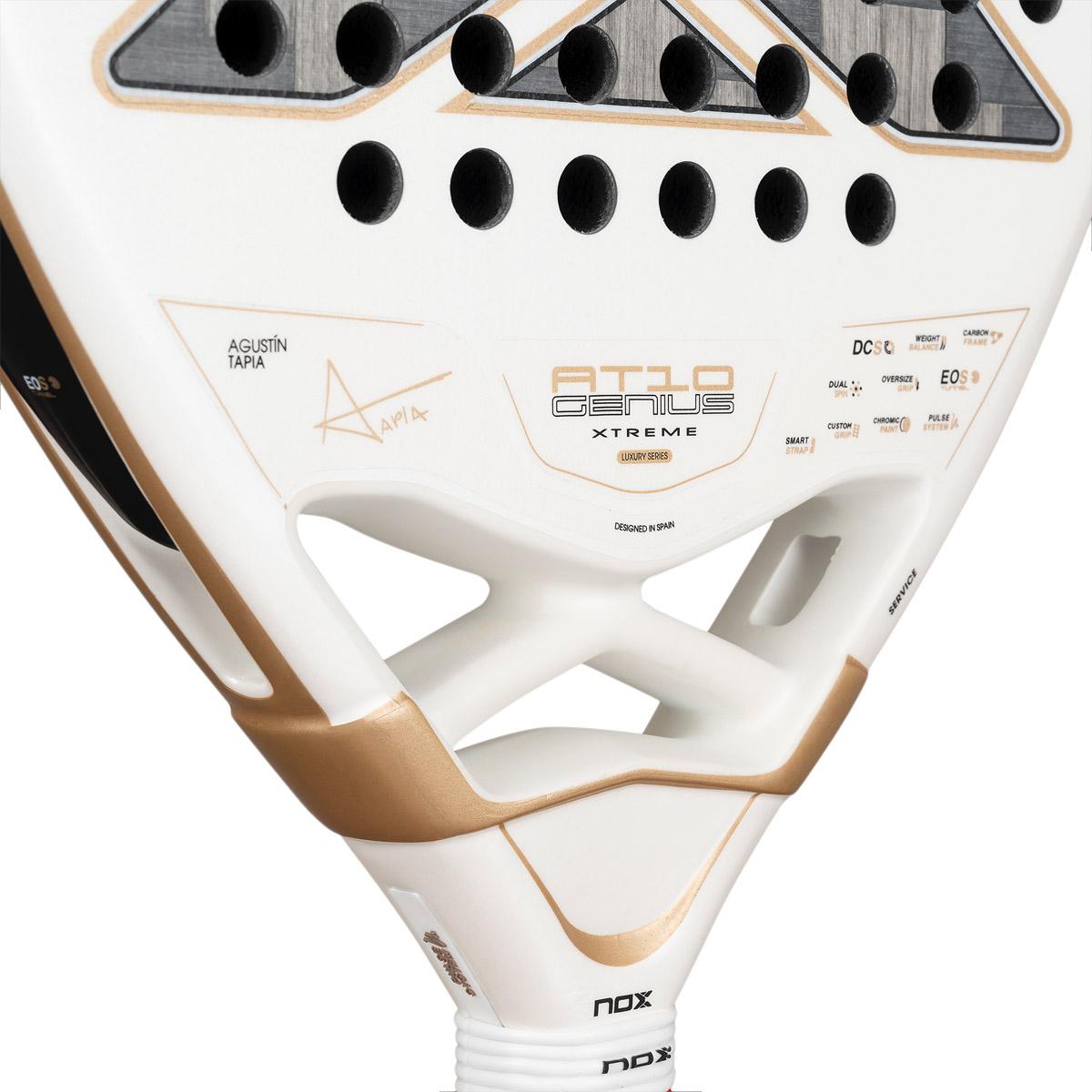 NOX AT10 Genius 12K Alum Xtrem By Agustín Tapia 2026 Padelracket Ass