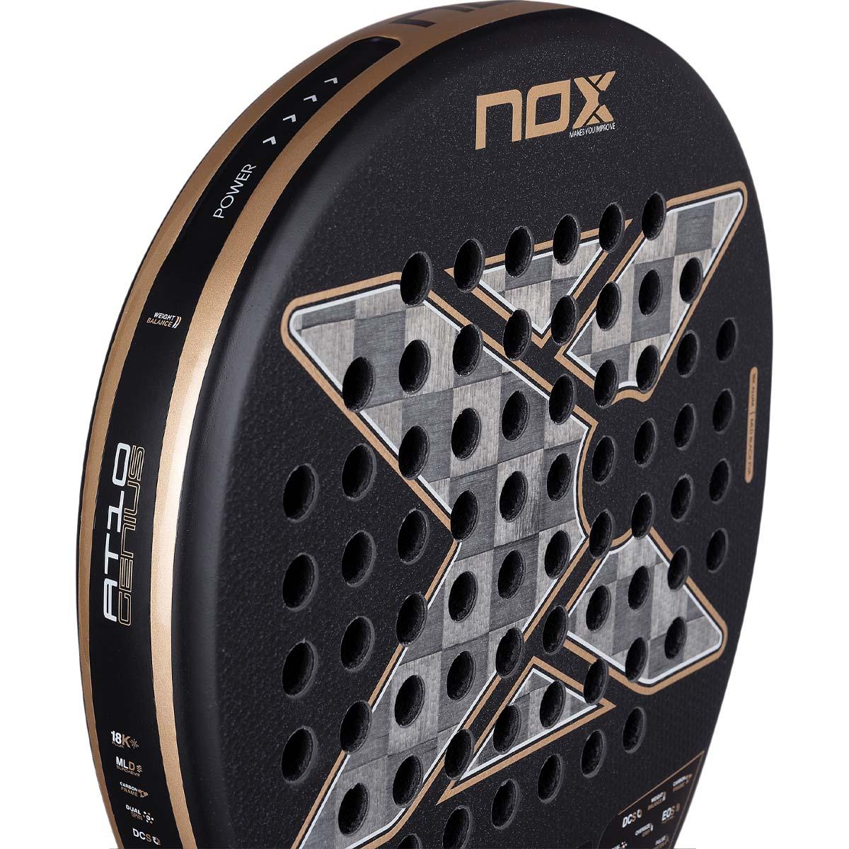 NOX AT10 Genius 18K By Agustín Tapia 2026 Padelracket Ass