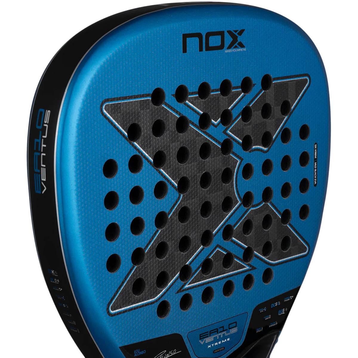 NOX EA10 Ventus Attack 12K Xtreme Padelbat Ass