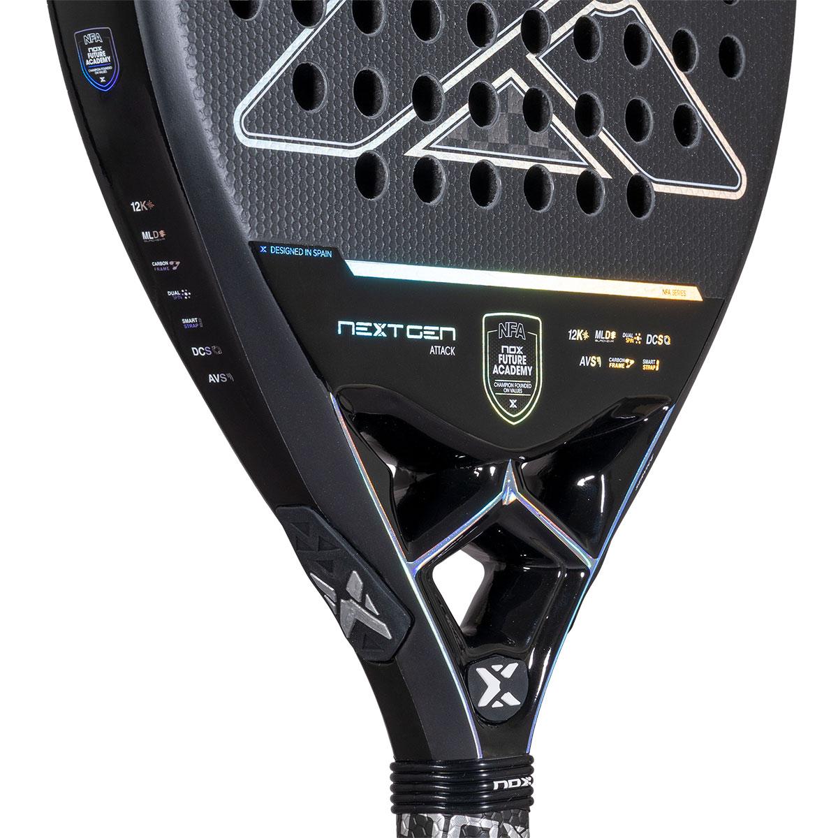 NOX Nextgen Pro Attack 12K Padelracket No colour