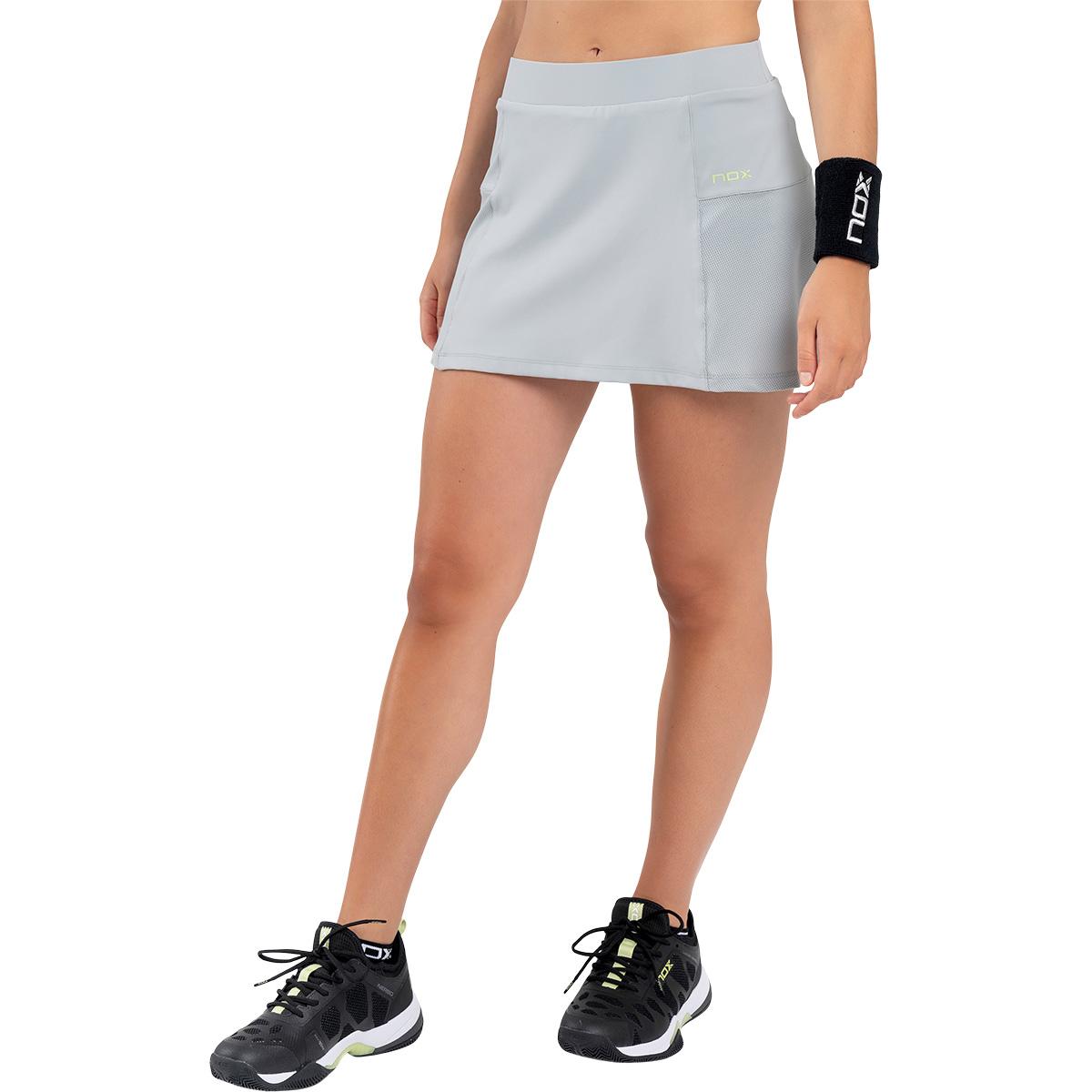 NOX Pro Padelskjørt Dame Grey