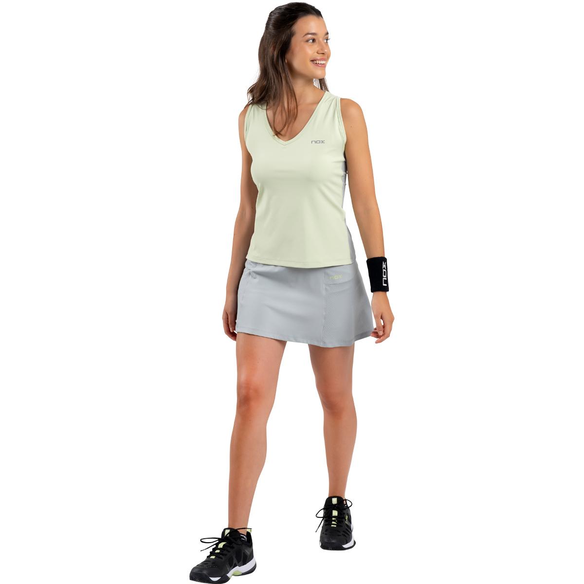 NOX Pro Padelskjørt Dame Grey