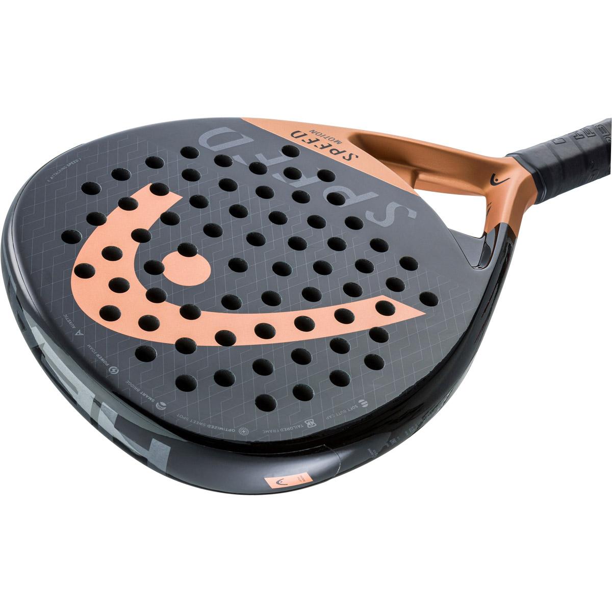HEAD Speed Motion 2023 Padelbat BLACK/COPPAR