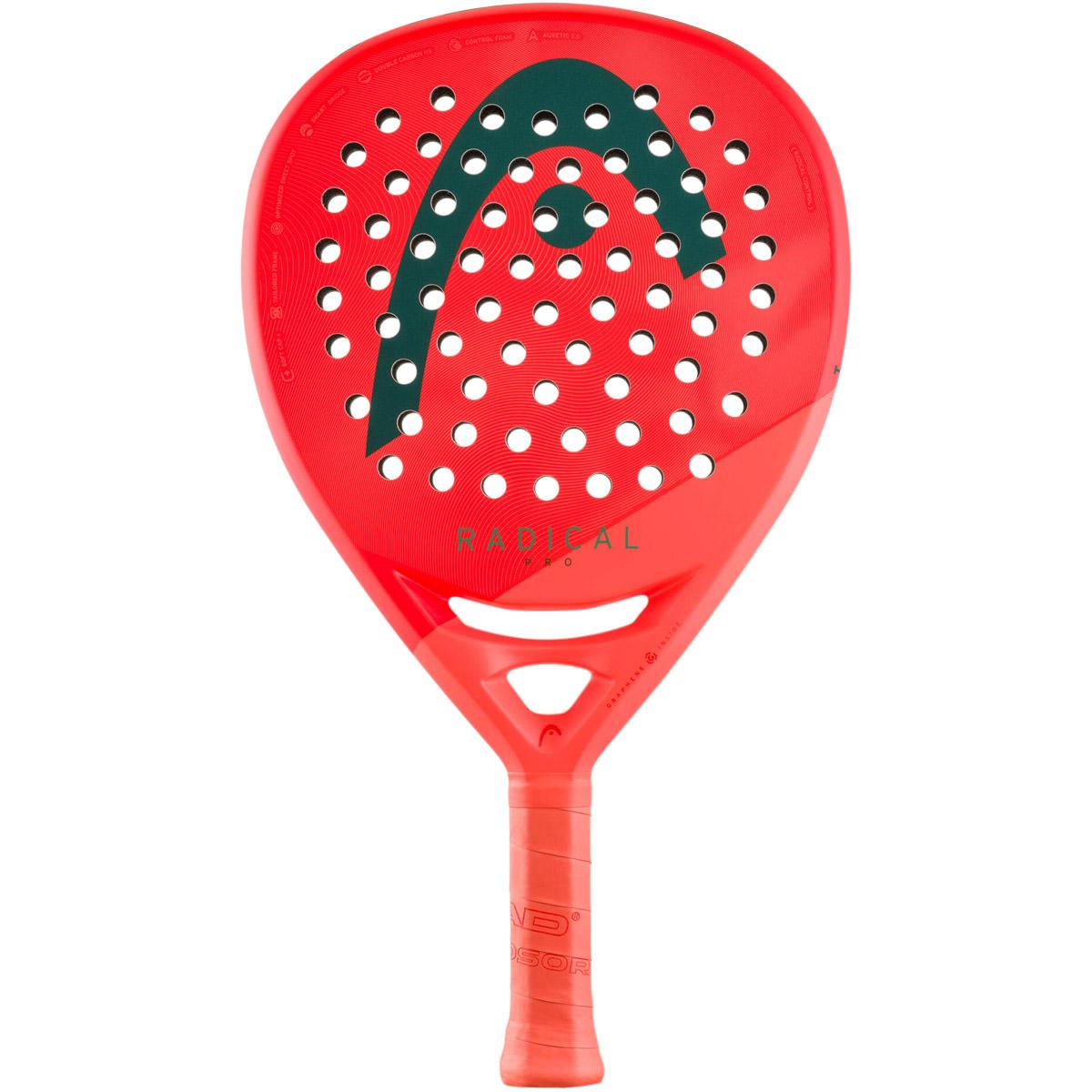 HEAD Radical Pro 2026 Padelbat Red