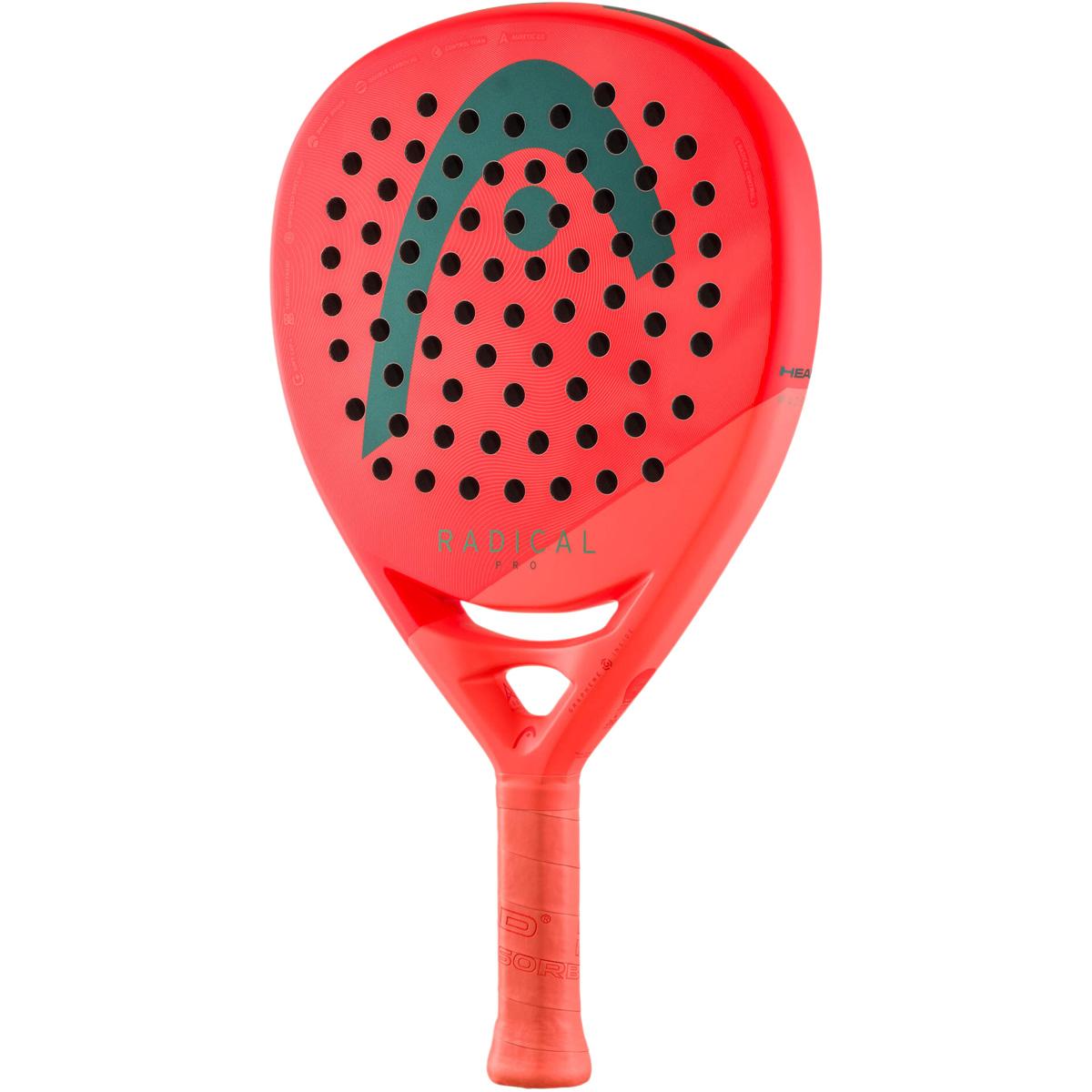 HEAD Radical Pro 2026 Padelbat Red