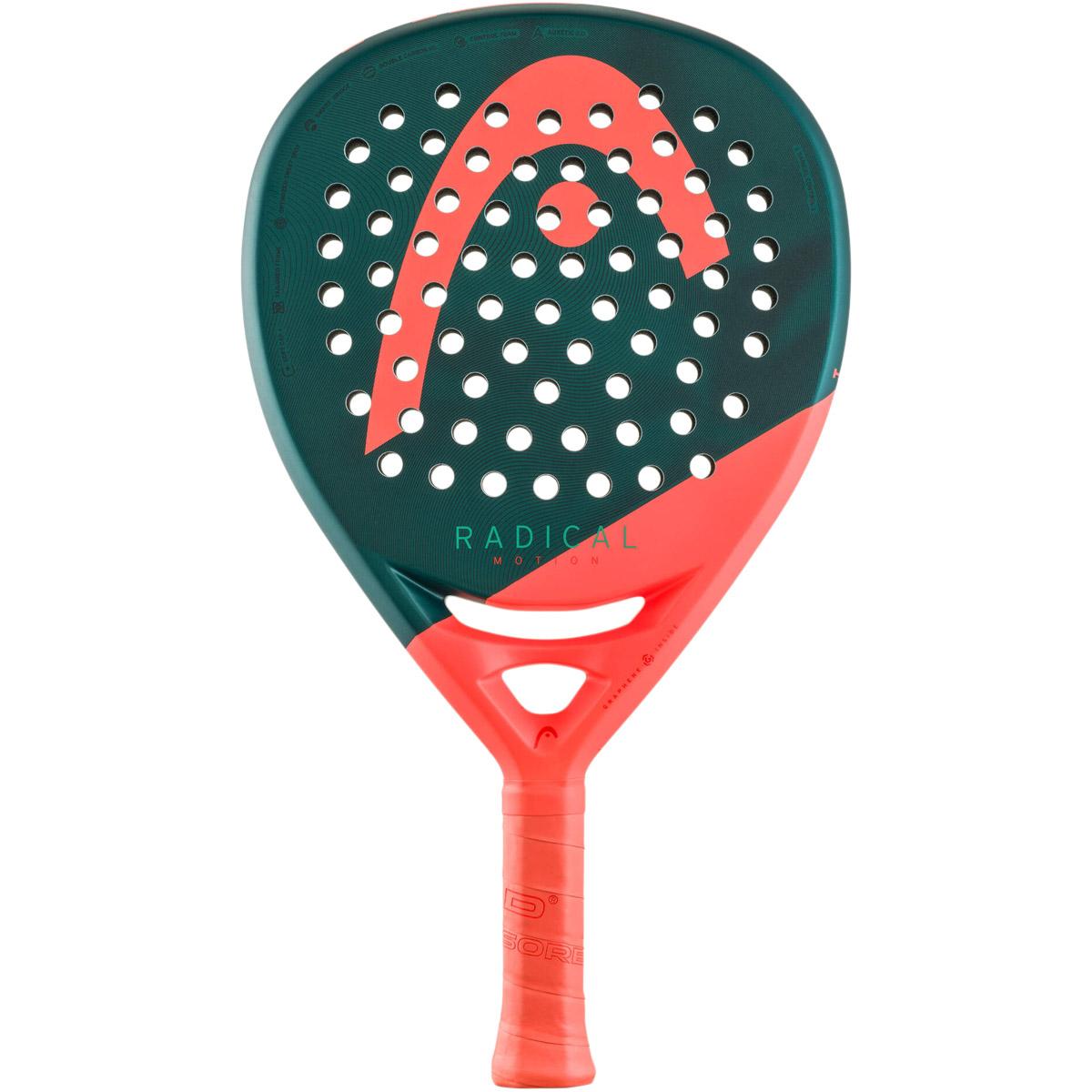 HEAD Radical Motion 2026 Padelbat Green/Red