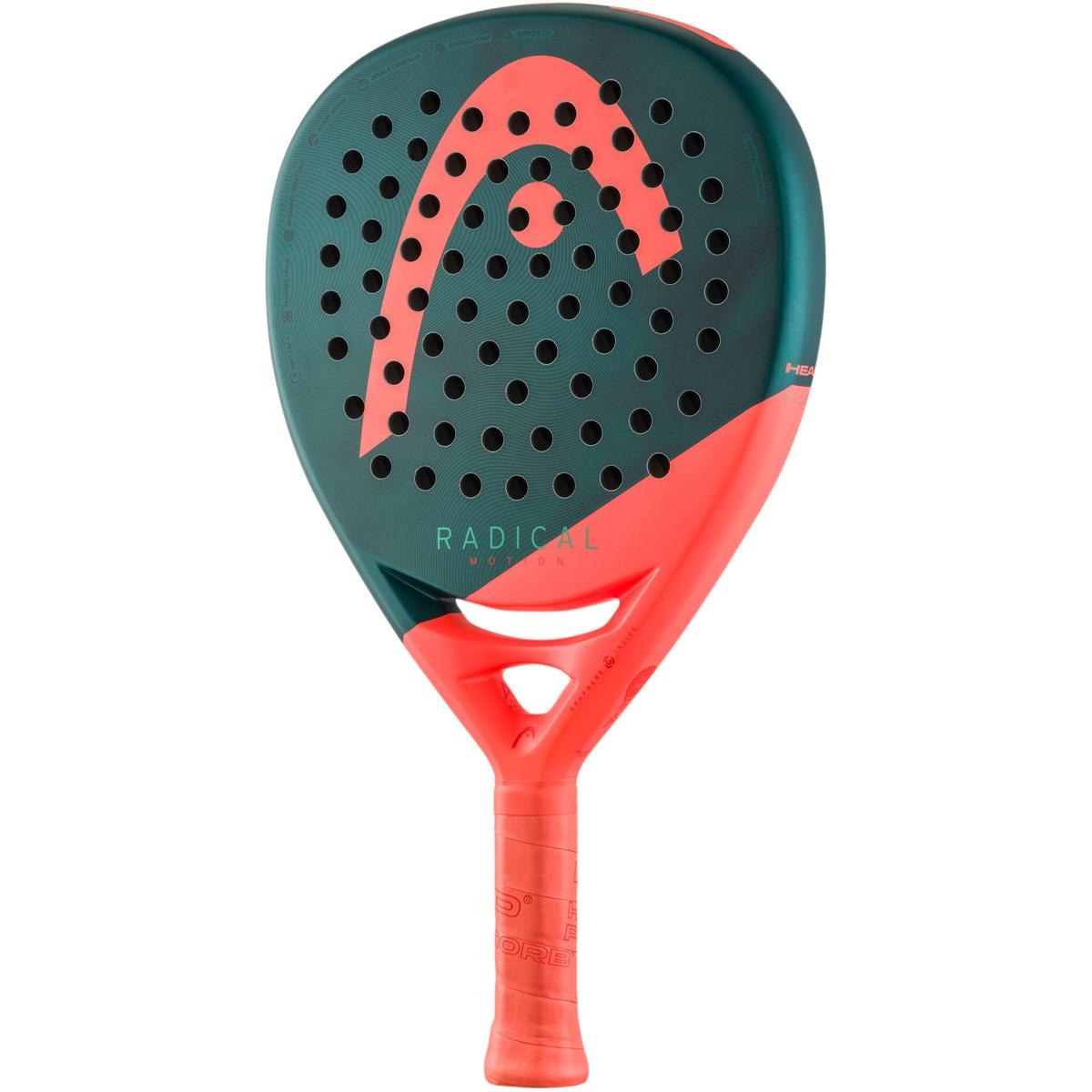 HEAD Radical Motion 2026 Padelbat Green/Red