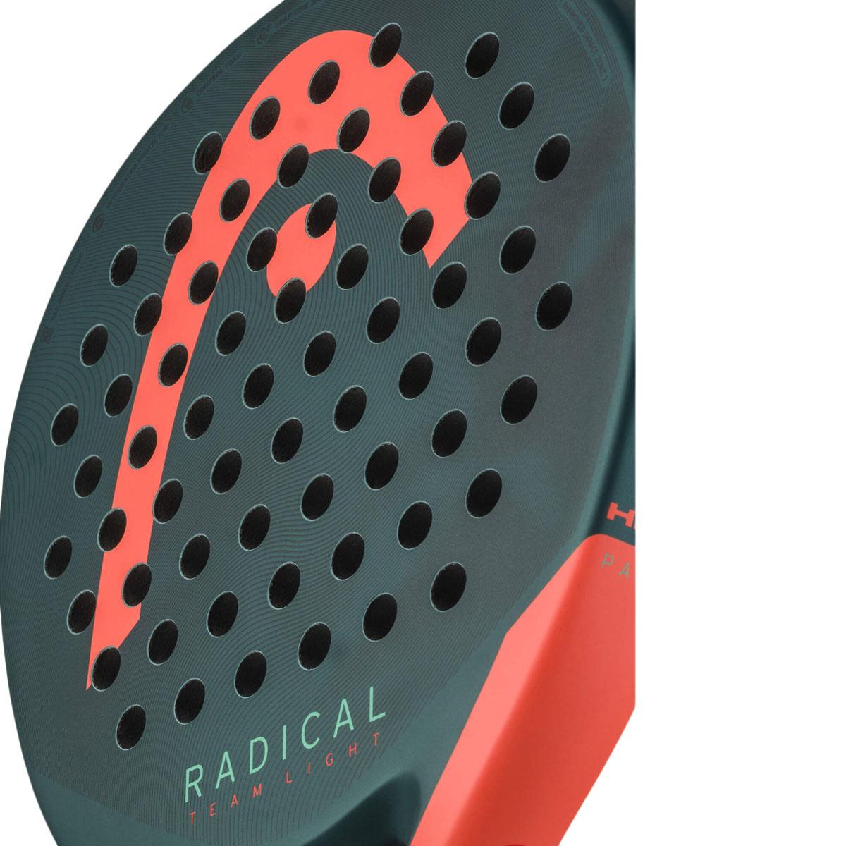 HEAD Radical Team Light 2026 Padelbat Green