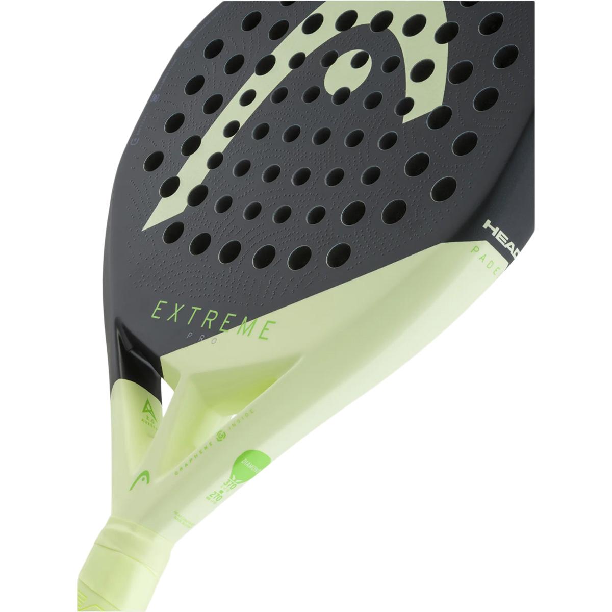 HEAD Extreme Pro 2026 Padelbat grey/yellow
