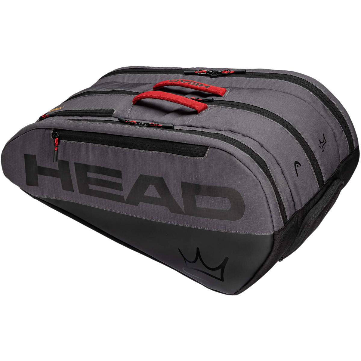 HEAD Coello Tour L Padeltaske dark grey