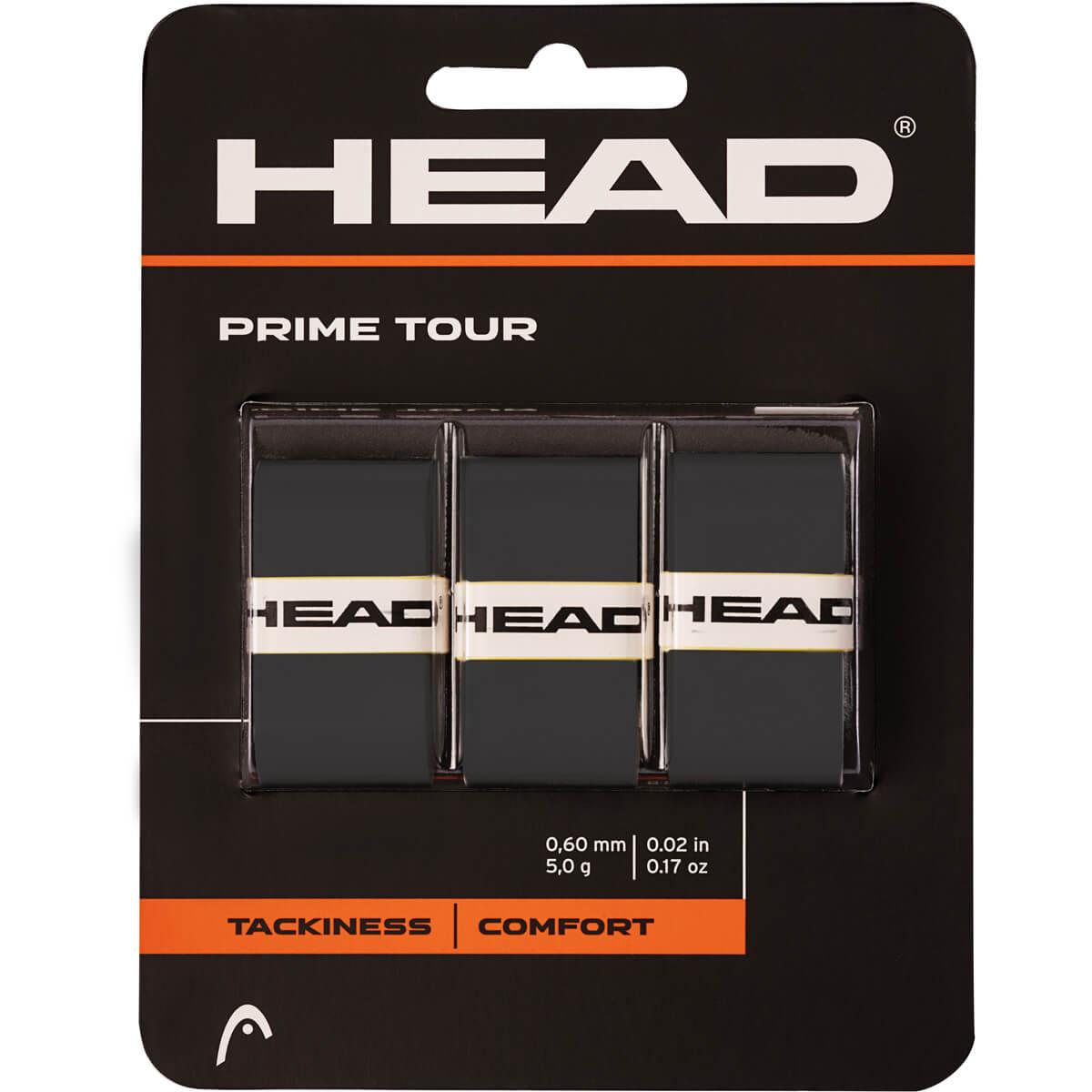 HEAD Prime Tour 3-Pack Ketchergrip black