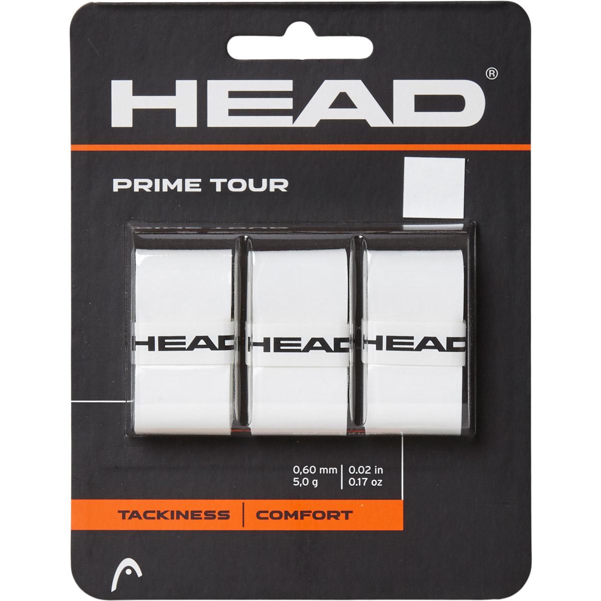 HEAD Prime Tour 3-Pack Ketchergrip white